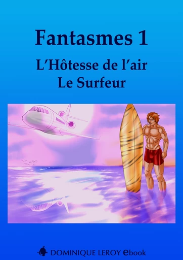 FANTASMES 1, L’Hôtesse de l’air, Le Surfeur - Noann Lyne, Jean-Philippe Ubernois, Frédérique Gabert, Clarissa Rivière, Lily Dufresne, Jean-Luc Manet,  ChocolatCannelle, Joy Maguène - Dominique Leroy